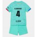 Maillot de foot Barcelona Ronald Araujo #4 Troisième vêtements enfant 2023-24 Manches Courtes (+ pantalon court)